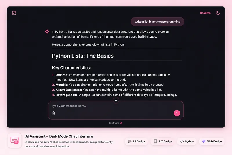 AI Chat — Chainlit + Gemini